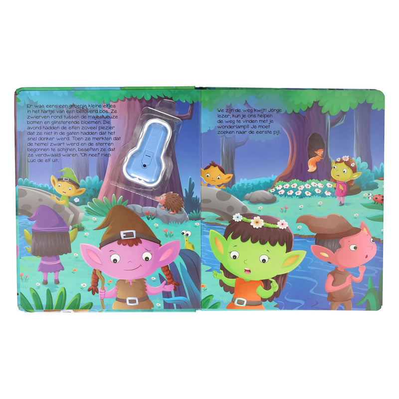 Afbeelding laden in galerijviewer, Wins holland kartonboek bos met zaklamp
