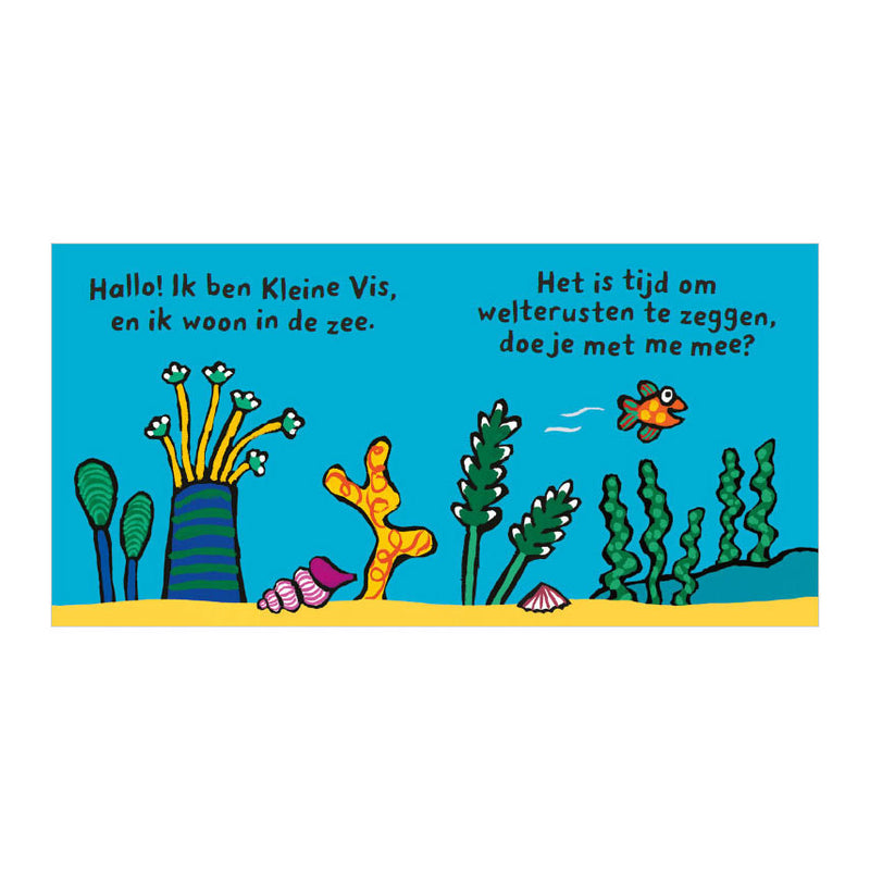 Afbeelding laden in galerijviewer, Boek specials nederland bv welterusten kleine vis kartonboek
