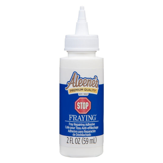 Aleene's • stop fraying permanent fabric glue 59ml