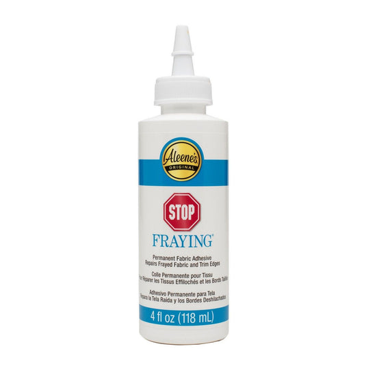 Aleene's • stop fraying permanent fabric glue 118ml