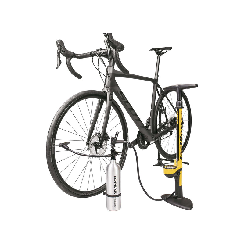 Afbeelding laden in galerijviewer, Topeak vloerpomp TubiBooster X
