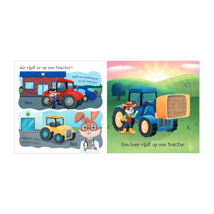 Afbeelding laden in galerijviewer, Rebo publishers wat doet een tractor? - wat doet ...? - voelboek
