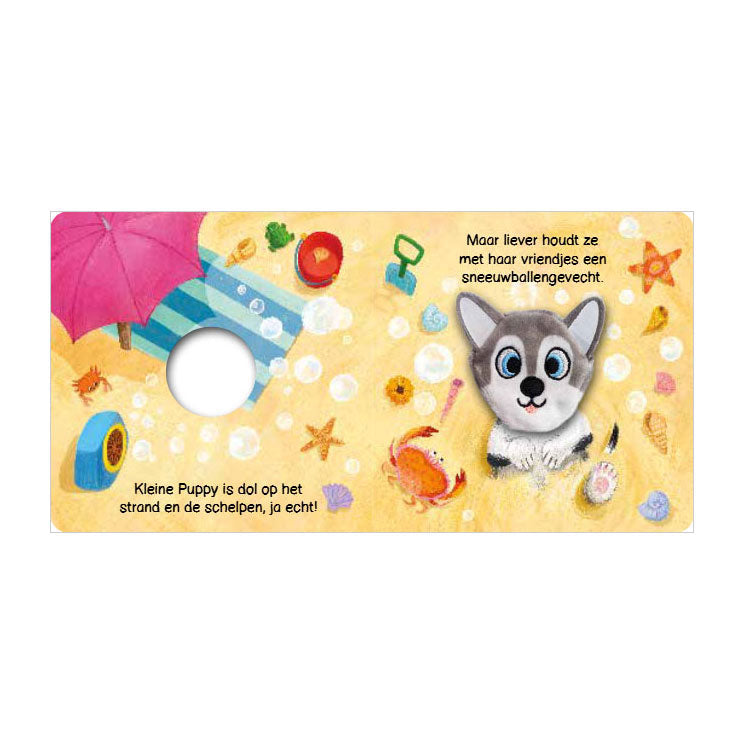 Afbeelding laden in galerijviewer, Rebo publishers kleine puppy - vingerpopboek
