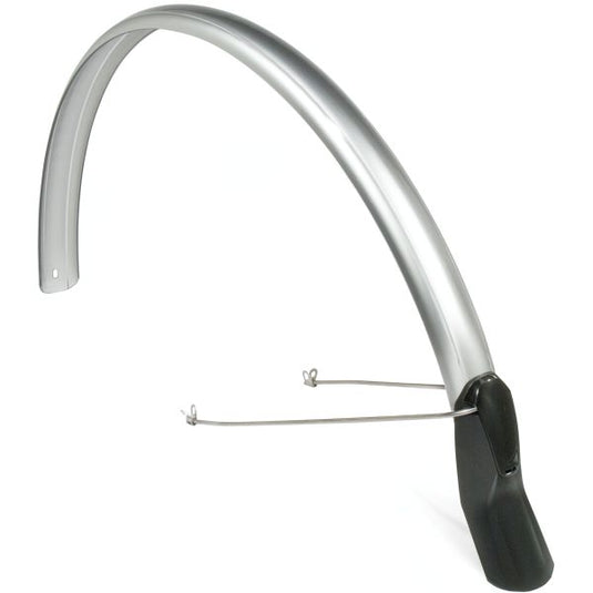 Eurofender scatto achterspatbord 51mm - 28 inch zilver