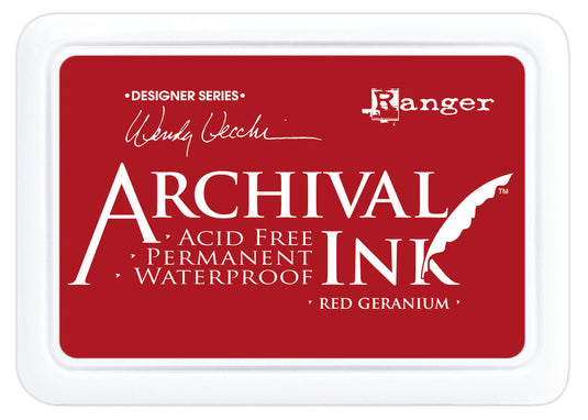 Ranger ink ranger • archival ink pad red geranium