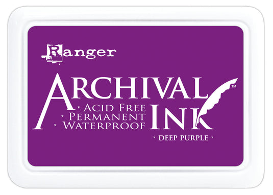 Ranger ink ranger • archival ink pad deep purple