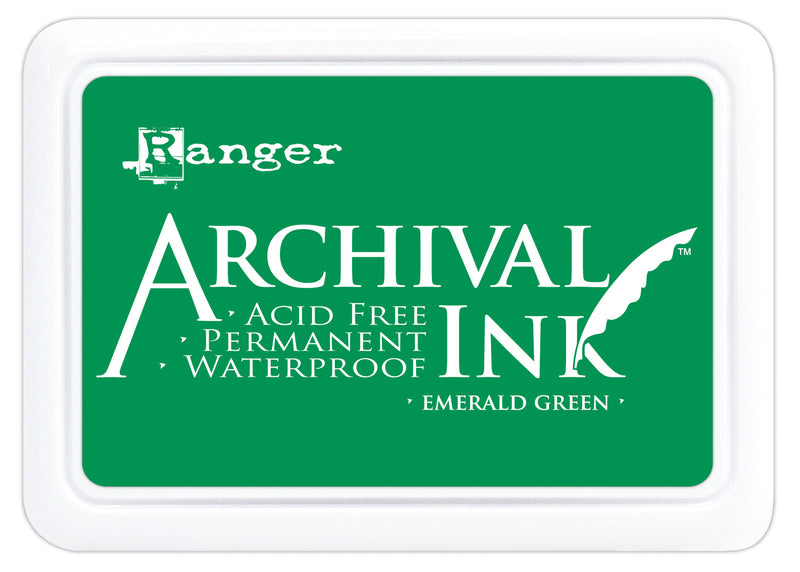 Afbeelding laden in galerijviewer, Ranger ink ranger • archival ink pad emerald green
