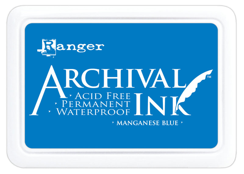 Afbeelding laden in galerijviewer, Ranger ink ranger • archival ink pad manganese blue
