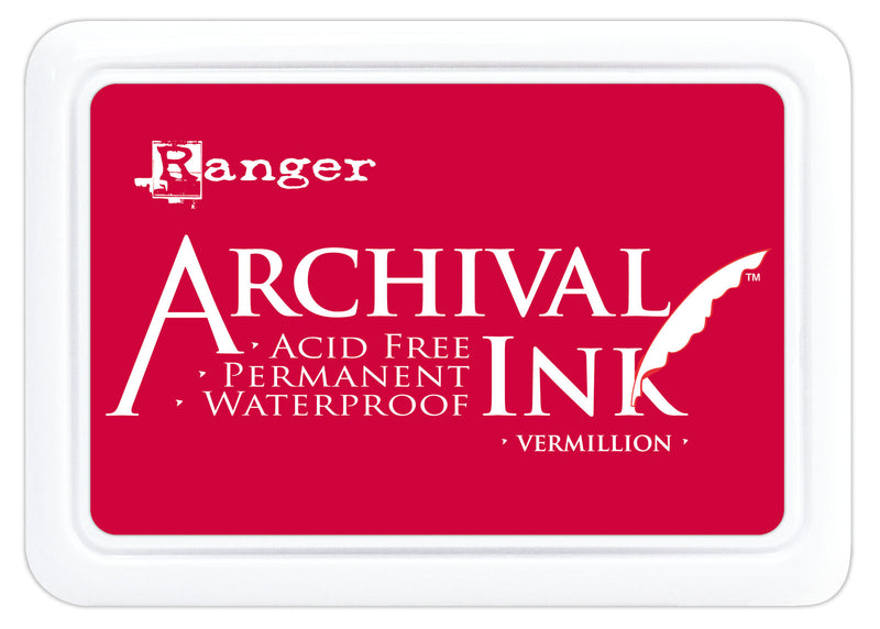 Afbeelding laden in galerijviewer, Ranger ink ranger • archival ink pad vermillion
