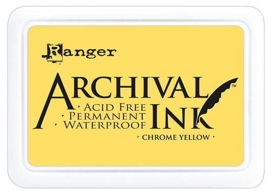 Ranger ink ranger • archival ink pad chrome yellow