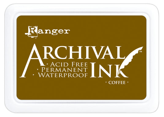 Ranger ink ranger • archival ink pad coffee