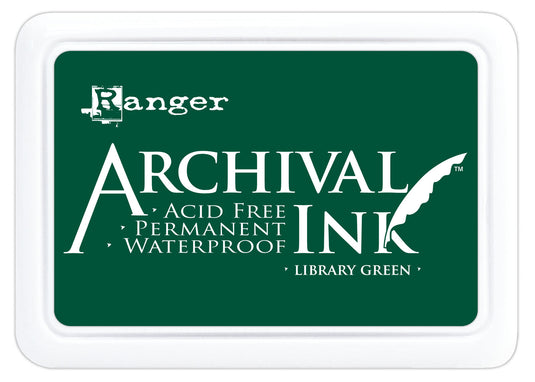 Ranger ink ranger • archival ink pad library green
