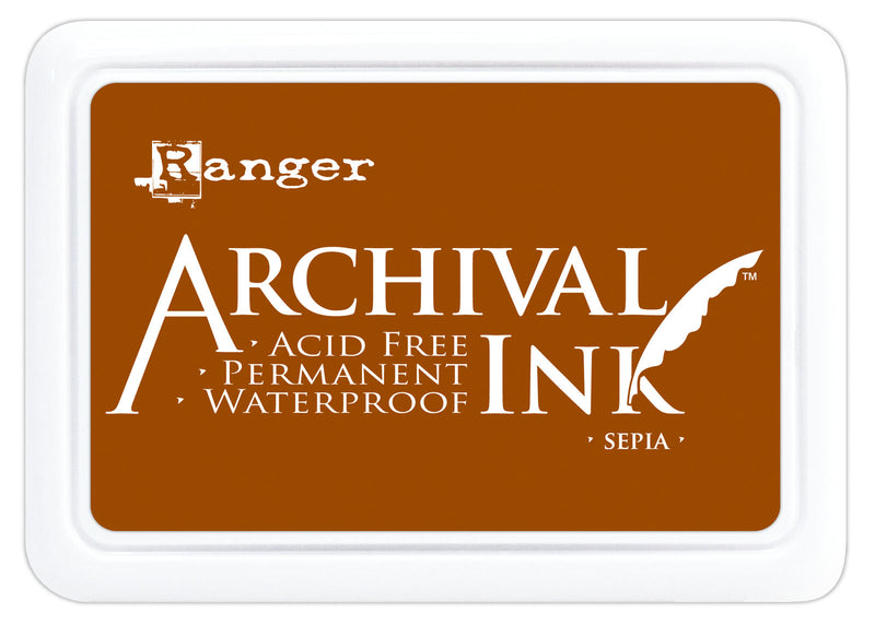 Afbeelding laden in galerijviewer, Ranger ink ranger • archival ink pad sepia
