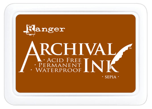 Ranger ink ranger • archival ink pad sepia