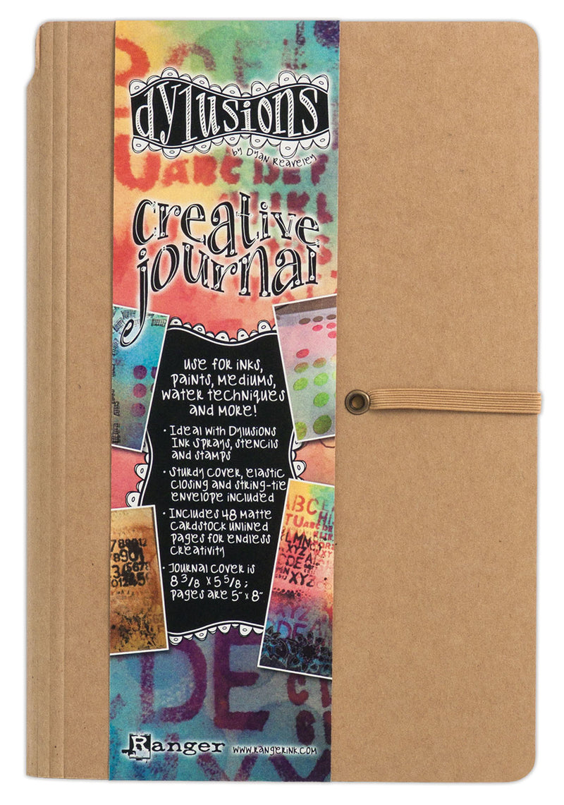 Afbeelding laden in galerijviewer, Ranger ink ranger • dylusions creative journal small 13x20cm bruin
