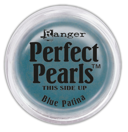 Ranger ink ranger • perfect pearls pigment powder blue patina