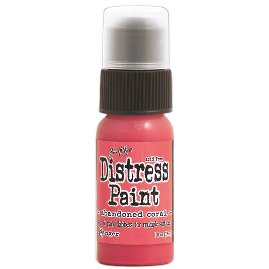 Ranger ink ranger • tim holtz distress paint abandonded coral