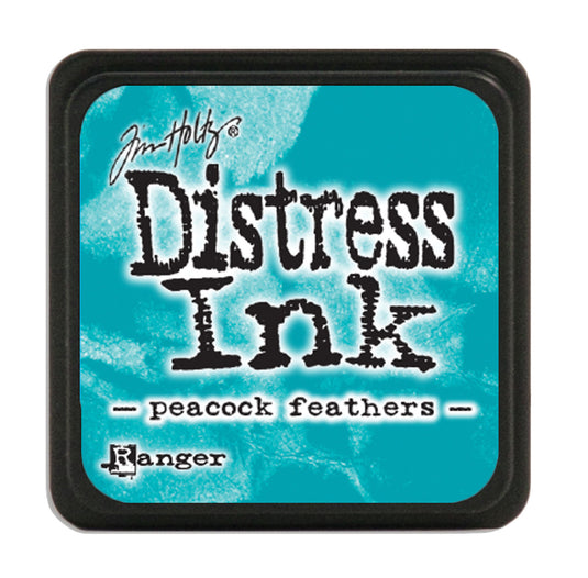 Ranger ink ranger • tim holtz distress mini ink pad peacock feathers