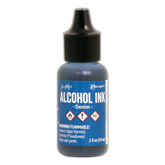 Ranger ink ranger • tim holtz alcohol ink denim 14ml