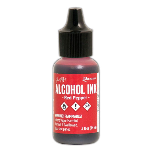 Ranger ink ranger • tim holtz alcohol ink red pepper 14ml