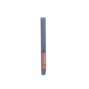 Bolsius dinerkaars rustiek sky blue | 9 stuks