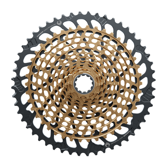 Sram xx1 eagle cassette 12 spd xg-1299 10-52 goud