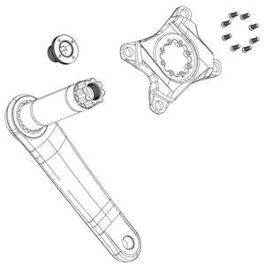 Sram kettinghouder chain jam guard tbv 43 30t