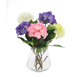 Afbeelding laden in galerijviewer, No brand hortensia single l 84cm | 12 stuks
