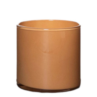 Afbeelding laden in galerijviewer, Vaas cilinder astra solid apricot oranje h10 d10 | 6 stuks
