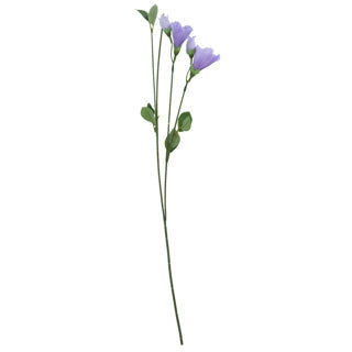 Afbeelding laden in galerijviewer, No brand kunst bloem campanula licht blauw zijde 60 cm | 4 stuks
