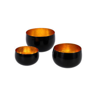 Afbeelding laden in galerijviewer, Schaaltjes marrakech black royal set van 3 | 4 stuks

