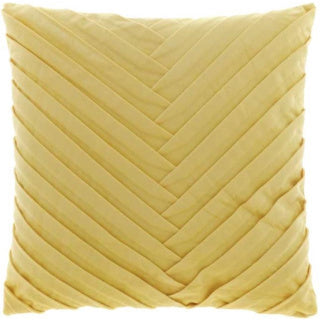 Kussen unique living 45x45 siebe licht geel | 2 stuks