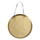 Gusta wand-decoratieschaal 38 cm goud aluminium