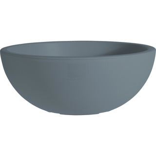 No brand bloempot schaal 40 cm blauw | 3 stuks