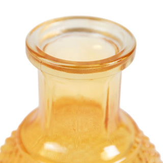 Afbeelding laden in galerijviewer, Vaas sunny fles mini geel h11,5 d8,5 cm | 24 stuks

