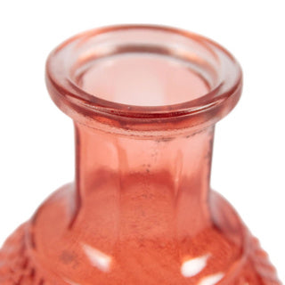 Afbeelding laden in galerijviewer, Vaas sunny fles mini rood h11,5 d8,5 cm | 24 stuks
