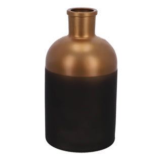 Afbeelding laden in galerijviewer, Countryfield fles vaas madelon s zwart koper 26 cm | 6 stuks
