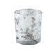 No brand ptmd theelichthouder winty white m 10 cm | 6 stuks