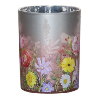 Afbeelding laden in galerijviewer, Theelichthouder bloemen boeket large 18 cm | 2 stuks
