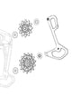 Sram derailleurdeel derailleurkooi xx eagle t-type