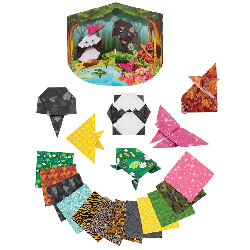 Afbeelding laden in galerijviewer, Creative craft group origami vouwen dieren
