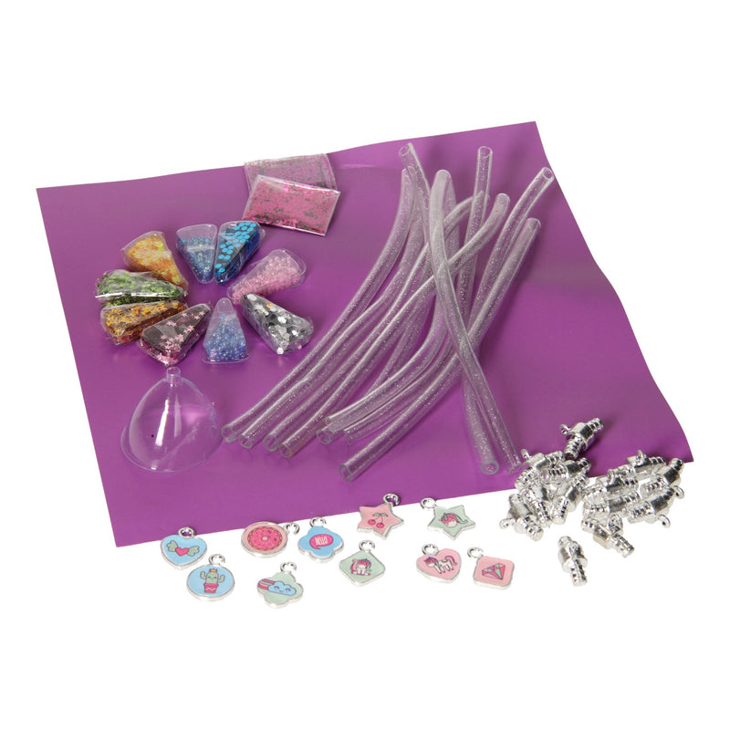 Afbeelding laden in galerijviewer, Creative craft group glitter water armbanden maken

