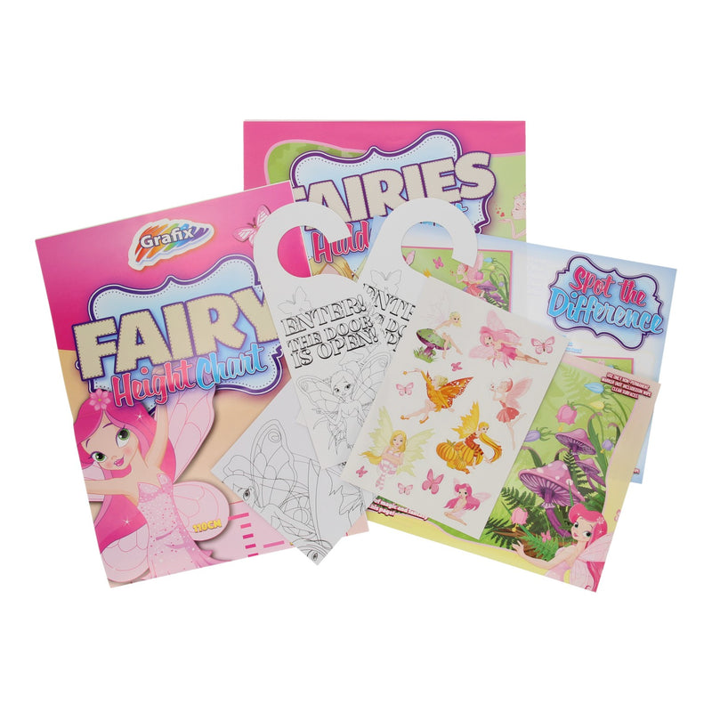 Afbeelding laden in galerijviewer, Creative craft group fairy carry pack met stickers
