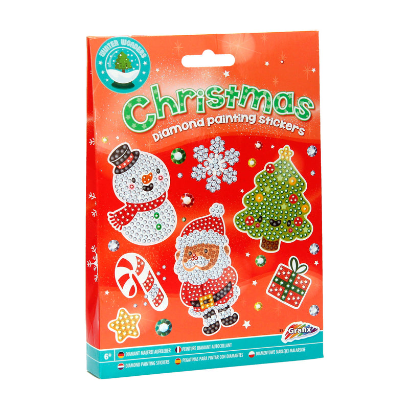 Afbeelding laden in galerijviewer, Creative craft group xmas diamond painting stickers, 12st.
