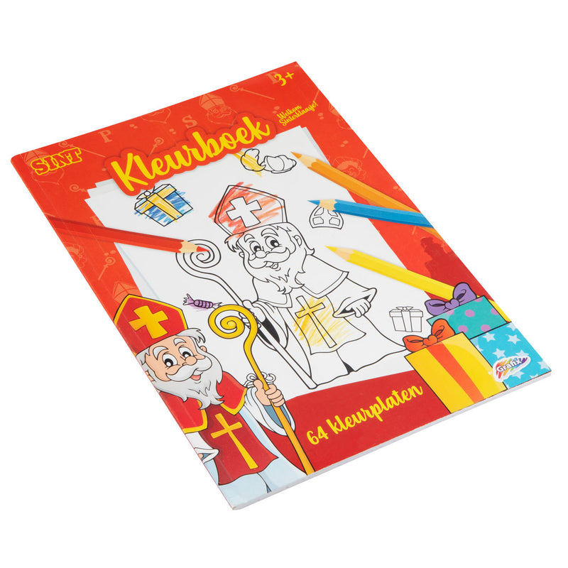 Afbeelding laden in galerijviewer, Grafix kleurboek sinterklaas

