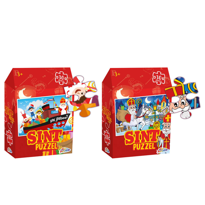 Afbeelding laden in galerijviewer, Grafix Sinterklaas Puzzel, 30st.
