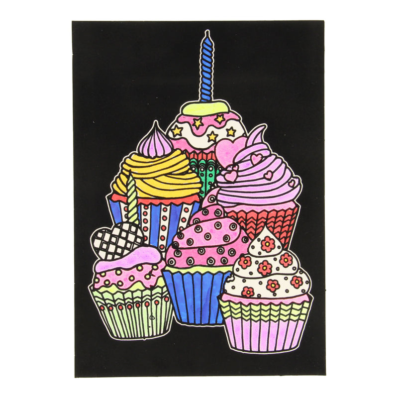 Afbeelding laden in galerijviewer, Creative craft group knutselset fluweel papier
