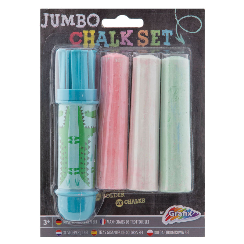 Afbeelding laden in galerijviewer, Creative craft group jumbo krijthouder + krijt, 3st.
