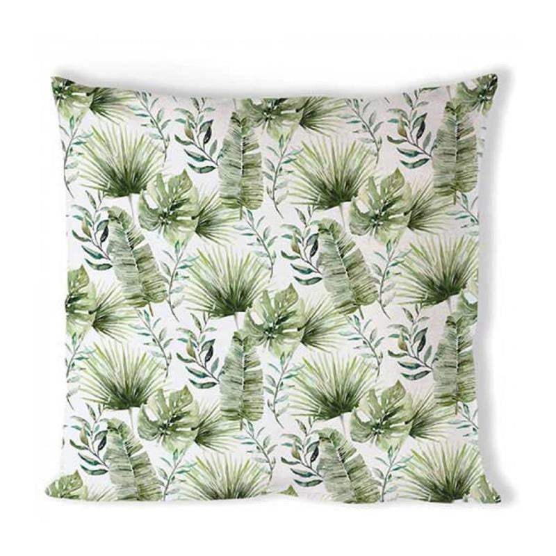 Afbeelding laden in galerijviewer, Ambiente kussenhoes 40x40cm jungle leaves white
