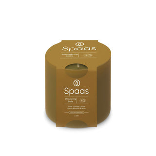 Afbeelding laden in galerijviewer, Spaas glow geurkaars 35u - shimmering smile | 3 stuks
